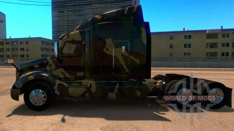 Pele de Camuflagem para Peterbilt 579 para American Truck Simulator
