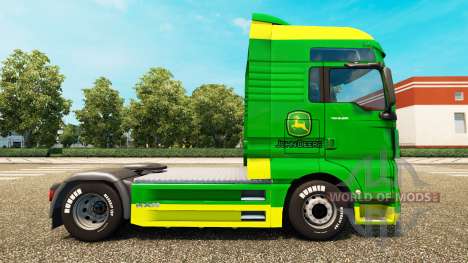 A pele da John Deere para o HOMEM caminhões para Euro Truck Simulator 2