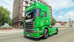 Raiffeisen pele para o Scania truck para Euro Truck Simulator 2
