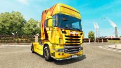 Fogo de pele para Scania truck para Euro Truck Simulator 2