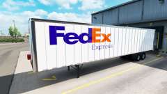 Peles UPS e FedEx para reboques para American Truck Simulator