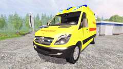 Mercedes-Benz Sprinter Ambulance para Farming Simulator 2015