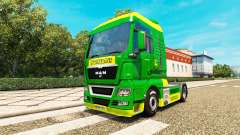 A pele da John Deere para o HOMEM caminhões para Euro Truck Simulator 2
