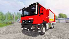 Mercedes-Benz Actros Feuerwehr para Farming Simulator 2015