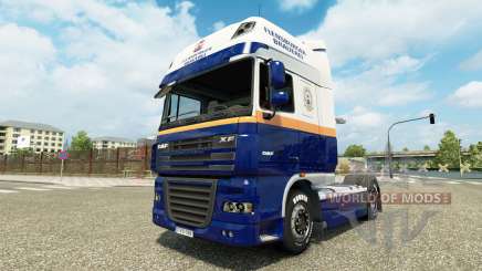 Flensburg pele cervejaria para caminhões DAF para Euro Truck Simulator 2