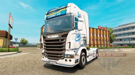 Intel pele para o Scania truck para Euro Truck Simulator 2