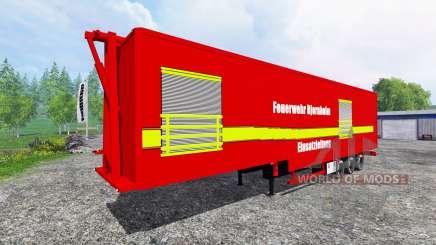 Semi-Reboque Fire Management Bjornholm para Farming Simulator 2015