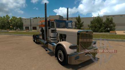 T-D-S Alien vs Predator Skin for Peterbilt 389 para American Truck Simulator