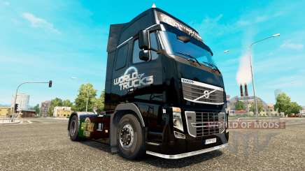 O Mundo de Caminhões pele para a Volvo caminhões para Euro Truck Simulator 2