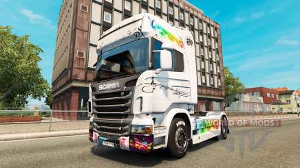 Música para a pele do Scania truck para Euro Truck Simulator 2