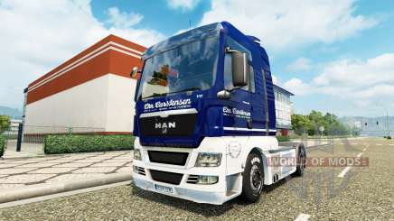 Carstensen de pele para HOMEM caminhão v2.0 para Euro Truck Simulator 2