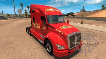 Skin e The Coastal para Kenworht T680 para American Truck Simulator