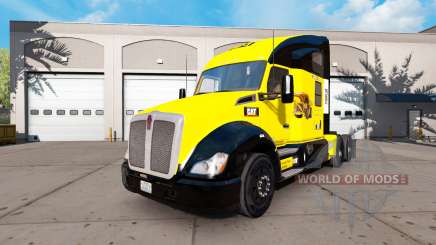 A pele da Caterpillar tractor Kenworth para American Truck Simulator