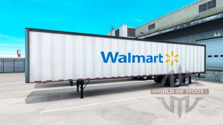 O WalMart Semi-Reboque para American Truck Simulator