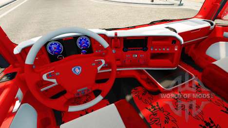 Pele Coca-Cola no tractor Scania para Euro Truck Simulator 2