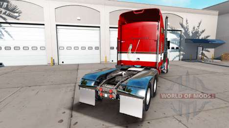 Pele Vermelha no caminhão Kenworth W900 para American Truck Simulator
