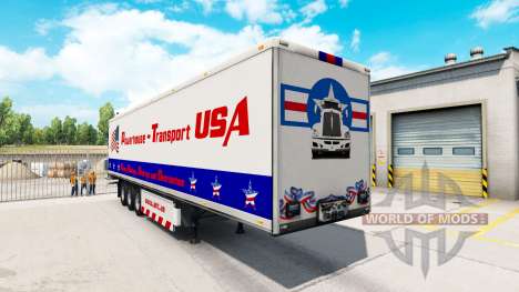 Potência de Transporte de semi-reboque EUA para American Truck Simulator