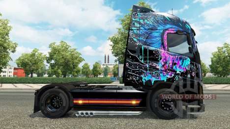 Maus Olhos a pele para a Volvo caminhões para Euro Truck Simulator 2