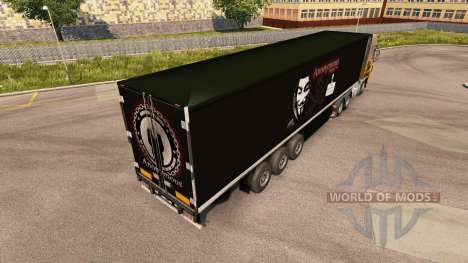 Pele Top Secret Autônomo no trailer para Euro Truck Simulator 2