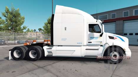 Pele Wallmart para o caminhão Peterbilt para American Truck Simulator