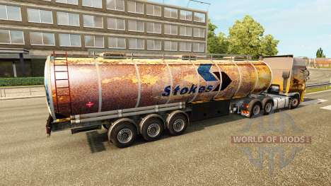 Rusty skins para reboques para Euro Truck Simulator 2