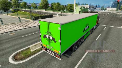 BTB pele do trailer para Euro Truck Simulator 2