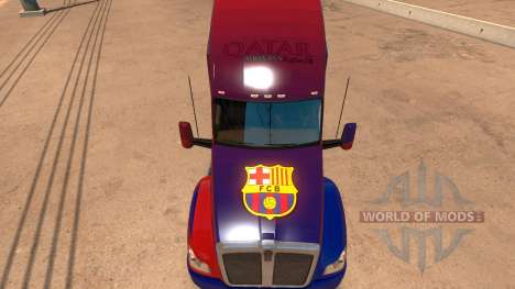 Kenworth T680 Barcelona Skin para American Truck Simulator