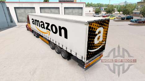 Pele Amazon no trailer para American Truck Simulator