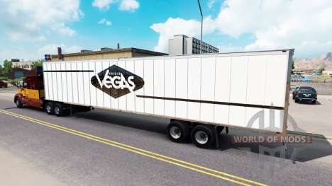 Pele de Las Vegas para o semi-reboque para American Truck Simulator