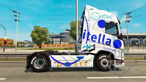 Itella pele para a Volvo caminhões para Euro Truck Simulator 2