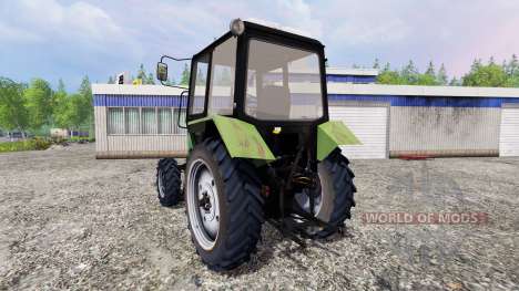 MTZ-82.1 Bielorrússia [verde] para Farming Simulator 2015