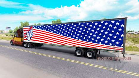 Pele Estátua Da Liberdade no trailer para American Truck Simulator