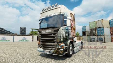 Pele Guild Wars 2 Norn no tractor Scania para Euro Truck Simulator 2