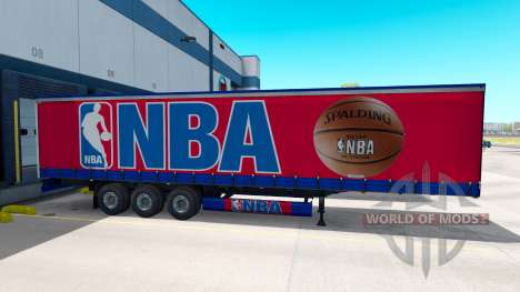 A pele da NBA no trailer para American Truck Simulator