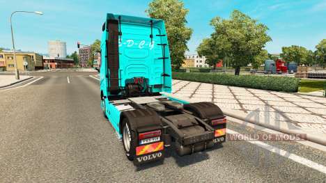 EDCG pele para a Volvo caminhões para Euro Truck Simulator 2