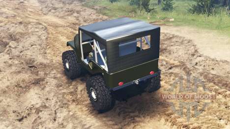 Jeep Willys 1963 para Spin Tires