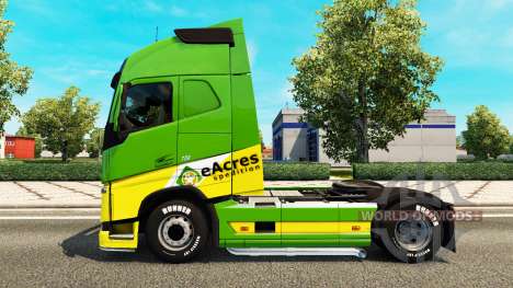 EAcres pele para a Volvo caminhões para Euro Truck Simulator 2
