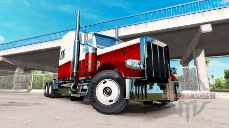 A Revolução de pele para o caminhão Peterbilt 38 para American Truck Simulator