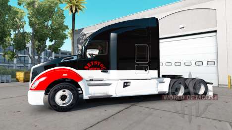 Netstoc Logistica de pele para a Kenworth trator para American Truck Simulator