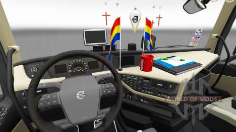Atualizado interior Volvo FH para Euro Truck Simulator 2