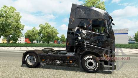 Pele Battlefield 4 v2.0 para a Volvo caminhões para Euro Truck Simulator 2