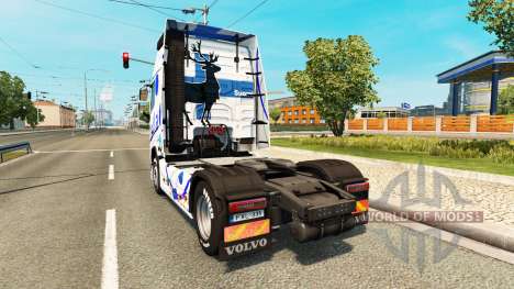 Itella pele para a Volvo caminhões para Euro Truck Simulator 2