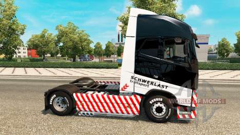 Transporte pesado de pele para a Volvo caminhões para Euro Truck Simulator 2