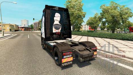 Infinite Stratos pele para a Volvo caminhões para Euro Truck Simulator 2