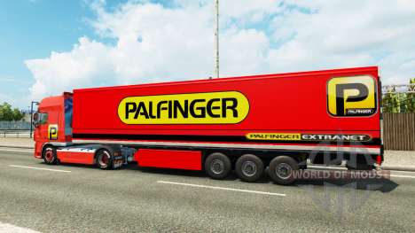 Palfinger pele para caminhões DAF para Euro Truck Simulator 2