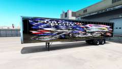 Pele Americana orgulho no trailer para American Truck Simulator