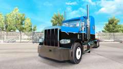 Pele Quente Estrada em um trator Plataformas Peterbilt 389 para American Truck Simulator