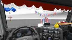 O novo interior da Iveco caminhões para Euro Truck Simulator 2