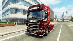 Natal pele para o Scania truck para Euro Truck Simulator 2