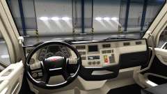 Redesenhado o interior em um Peterbilt 579 para American Truck Simulator